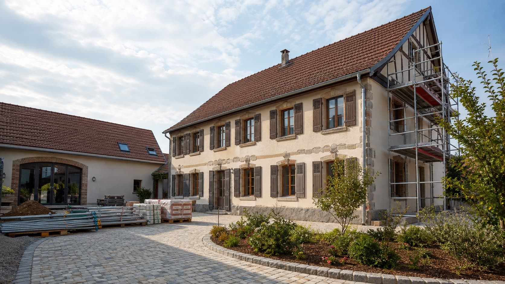 Chantier de rénovation en Alsace — Devis 67